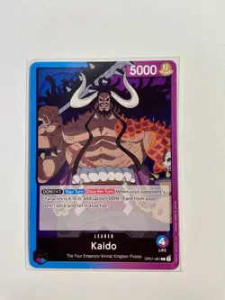 OP01-061 Kaido Leader English One Piece TCG Card - Image 1