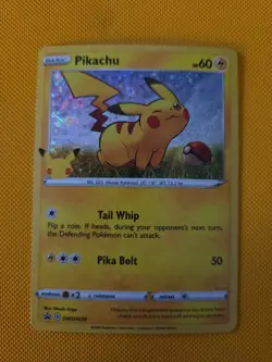 Pikachu SWSH039 SWSH: Sword & Shield Promo Cards Holo - Image 1