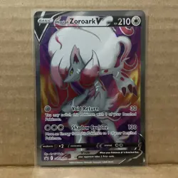 Hisuian Zoroark V SWSH297 - Black Star Promo - Ultra Rare Holo Pokemon Card - Image 1