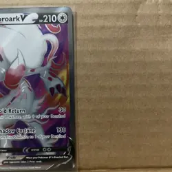 Hisuian Zoroark V SWSH297 - Black Star Promo - Ultra Rare Holo Pokemon Card - Image 4