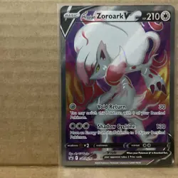 Hisuian Zoroark V SWSH297 - Black Star Promo - Ultra Rare Holo Pokemon Card - Image 5