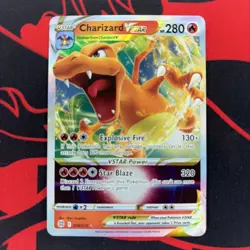 Pokemon Charizard VSTAR Swsh09: Brilliant Stars Ultra Rare Holo 018/172 Card - Image 1