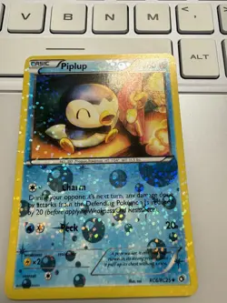 Pokemon Piplup RC6/RC25 Legendary Treasures Radiant Collection Holo Card - Image 1