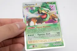 Torterra LV.X - DP09 - Pokemon Diamond & Pearl Promo Ultra Rare Card MP - Image 4