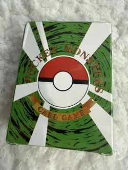 Pokemon Pocket Monsters Card Game 100pcs Green Box (Sealed) - Image 1