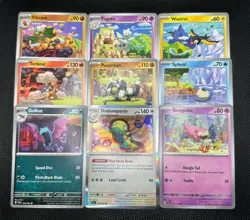 2024 Pokemon Connected Art Set drawn by Teeziro (9 Cards) - Image 2