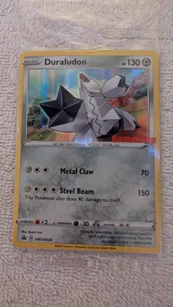 Duraludon GameStop Stamped Holo PROMO SWSH028 NEW SEALED Pokemon Card - Image 1