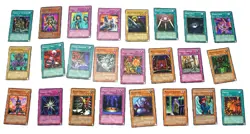 Lot of 350+ Unsearched 90s Yu-Gi-Oh! Cards With Trading Card Game Konami Binder - Image 3