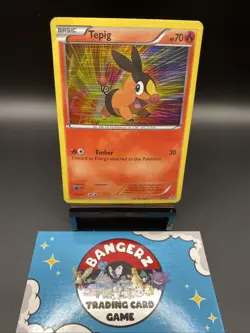 Tepig BW02 Black & White Ultra Rare Holo Promo Pokemon Card - Image 4