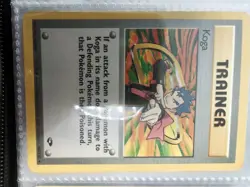 Pokemon Koga 106/132 Gym Challenge Rare Regular Unlimited Trainer Card - Image 1