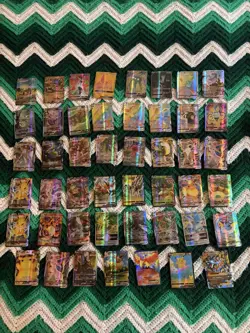 Lot Of Pokemon v’s, vmax’s, vstar’s, ex’s, holo trainers - 47 cards - Image 1