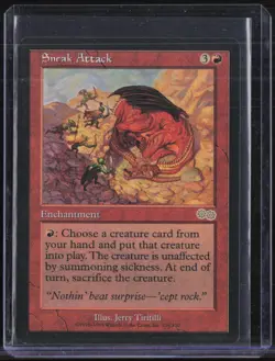 Magic The Gathering MTG Urza's Saga Sneak Attack - Image 1