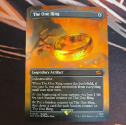 The One Ring (Borderless Foil) - MTG The Lord of the Rings #451 - Image 1
