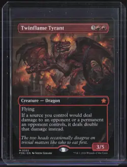 Magic The Gathering BMTG orderless #0333 Twinflame Tyrant - Image 1