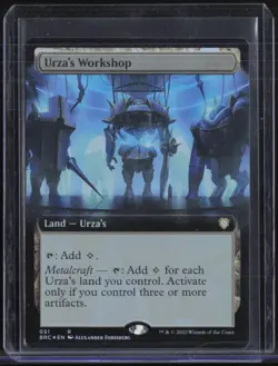 Magic The Gathering MTG Commander Brothers' War #051 Urza's Workshop - Image 1