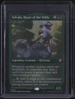 Magic The Gathering MTG Commander Masters #0571 Selvala Heart Of The Wilds - Image 1