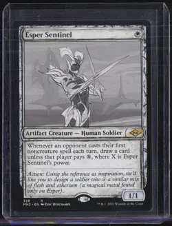 Magic The Gathering MTG Modern Horizons 2 #328 Esper Sentinel - Image 1