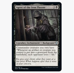 MTG Agent of the Iron Throne Normal NM | 107 CLB U - Image 1
