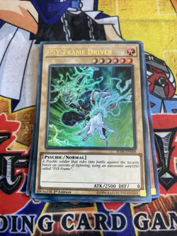 YUGIOH Ultra Rare PSY-Frame Driver BLRR-EN068 1st Edition - Image 1