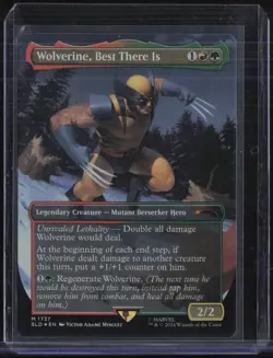 Magic The Gathering MTG Marvel Secret Lair #1737 Wolverine The Best There Is - Image 1