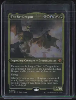 Magic The Gathering MTG Commander Masters #0594 The Ur-Dragon - Image 1