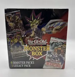 YuGiOh Monster Box 2020 10 mystery booster packs legacy - Image 1