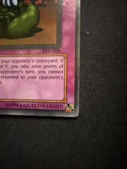 GRAVEROBBER PSV-008 SUPER RARE PHARAOH'S SERVANT YU-GI-OH FIRST EDITION - Image 4
