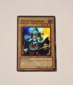 Celtic Guardian LOB-007 Super Rare Vintage Yugioh LP - Image 1