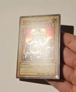 Celtic Guardian LOB-007 Super Rare Vintage Yugioh LP - Image 4