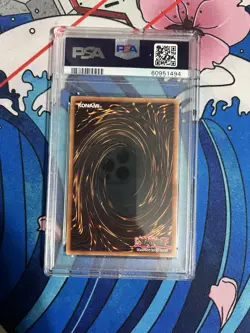 2006 Yugioh Dark Eradicator Warlock SD6-EN001 PSA 9 1st Edition Ultra Rare - Image 2