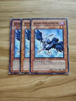 Yu-Gi-Oh! - Blackwing - Mistral The Silver Shield 3X - Complete Playset - Image 1