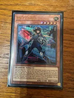 Yu-Gi-Oh Justice Hunters K9-17 Izuna Ultra Rare JUSH-EN031 NM - Image 1