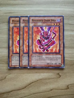 Yu-Gi-Oh! - Possessed Dark Soul 3X - Complete Playset - Image 1