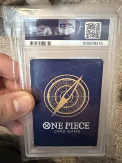 One Piece Card Game Vinsmoke Niji OP06-065 Full Art Foil Rare 2024 PSA 10 - Image 2