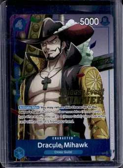 2025 One Piece The Best Vol. 2 Dracule Mihawk Promo #P-081 - Image 1