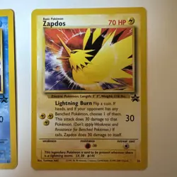 Pokemon: Zapdos, Articuno, Moltres, Legendary Birds - Promo Cards - Near Mint - Image 3