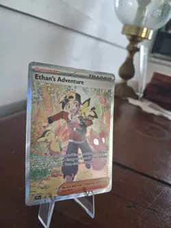 Ethan's Adventure 236/182 SV10 - Destined Rivals English SIR Pokemon TCG Card NM - Image 3