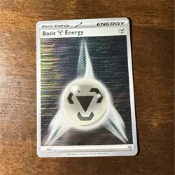 Pokemon TCG Basic Metal Energy 024 Scarlet & Violet Energies Holo Card - Image 1