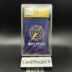 CGC 10 PRISTINE Nami Parallel OP01-016 R 25th Edition ONE PIECE Card Game 191 - Image 2