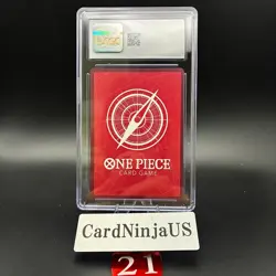 CGC 10 GEM MINT Roronoa Zoro Parallel OP01-001 L 25th Edition ONE PIECE Card 21 - Image 2