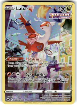 Latias - GG20/GG70 - Pokemon Crown Zenith Galarian Gallery Holo Card NM - Image 1