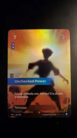 Unchecked Power League Of Legends Riftbound Origins Trading Card Game - Image 1