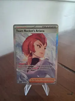 Team Rocket's Ariana 237/182 - Destined Rivals English SIR Pokemon TCG Card NM - Image 1