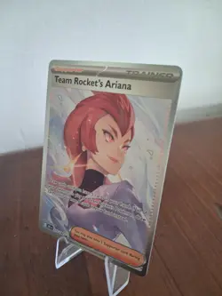 Team Rocket's Ariana 237/182 - Destined Rivals English SIR Pokemon TCG Card NM - Image 2