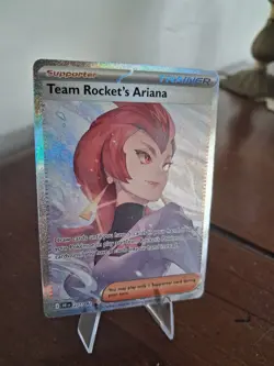 Team Rocket's Ariana 237/182 - Destined Rivals English SIR Pokemon TCG Card NM - Image 4