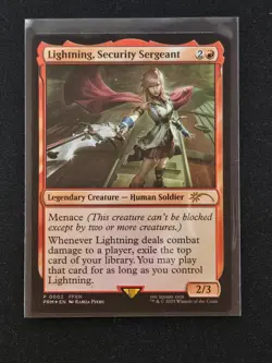 MTG: Final Fantasy Costco Foil Promo (Pick your Card) Cloud, Sephiroth, etc - NM - Image 2