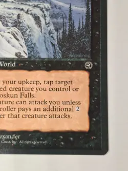 Rare Mint Koskun Falls MTG Card Condition Homelands NM Magic Gathering BB - Image 4
