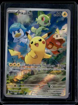 Pikachu - 027 / S&V Black Star Promo Cards 2023 (NM) / Pokemon TCG - Image 1