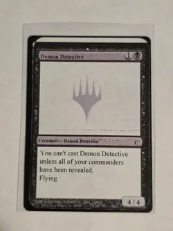 Demon Detective - Playtest Card MagicCon Chicago '24 Unknown Event - Image 1