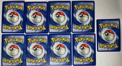 1st Edition Pokemon Cards Gym Heroes WOTC Energy Lot 9 MP - Image 2